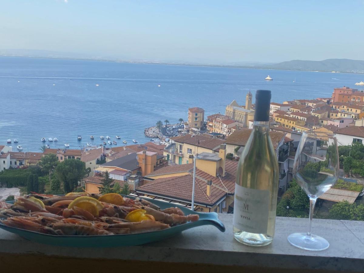 Apartamento Bilocale Vista Mare Con Posto Auto Porto Santo Stefano  Exterior foto