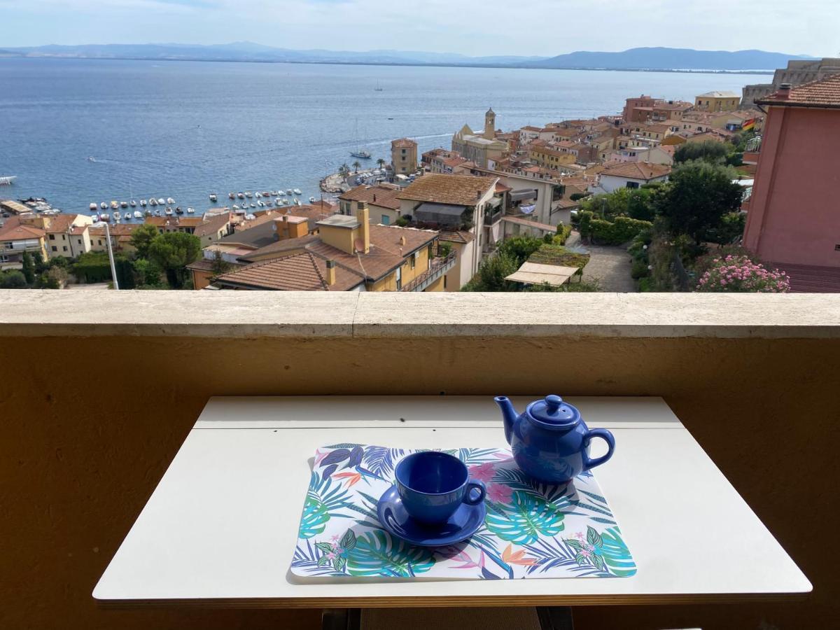 Apartamento Bilocale Vista Mare Con Posto Auto Porto Santo Stefano  Exterior foto